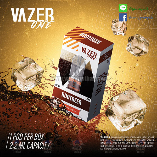 หัวพอต Vazer One 2.2ml Nic30 [ของแท้]