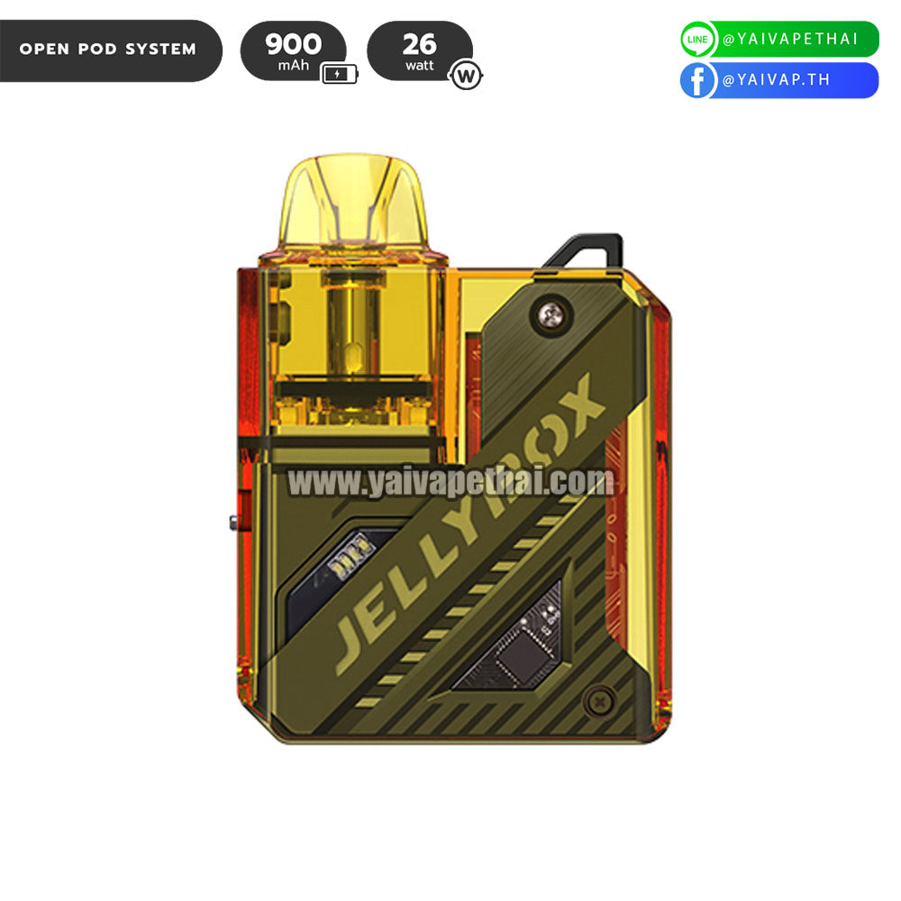 พอต บุหรี่ไฟฟ้า – Rincoe Jellybox Nano 2 Pod Kit 900mAh 26W [ แท้ ], พอต (Pod), Rincoe - Yaivape บุหรี่ไฟฟ้า