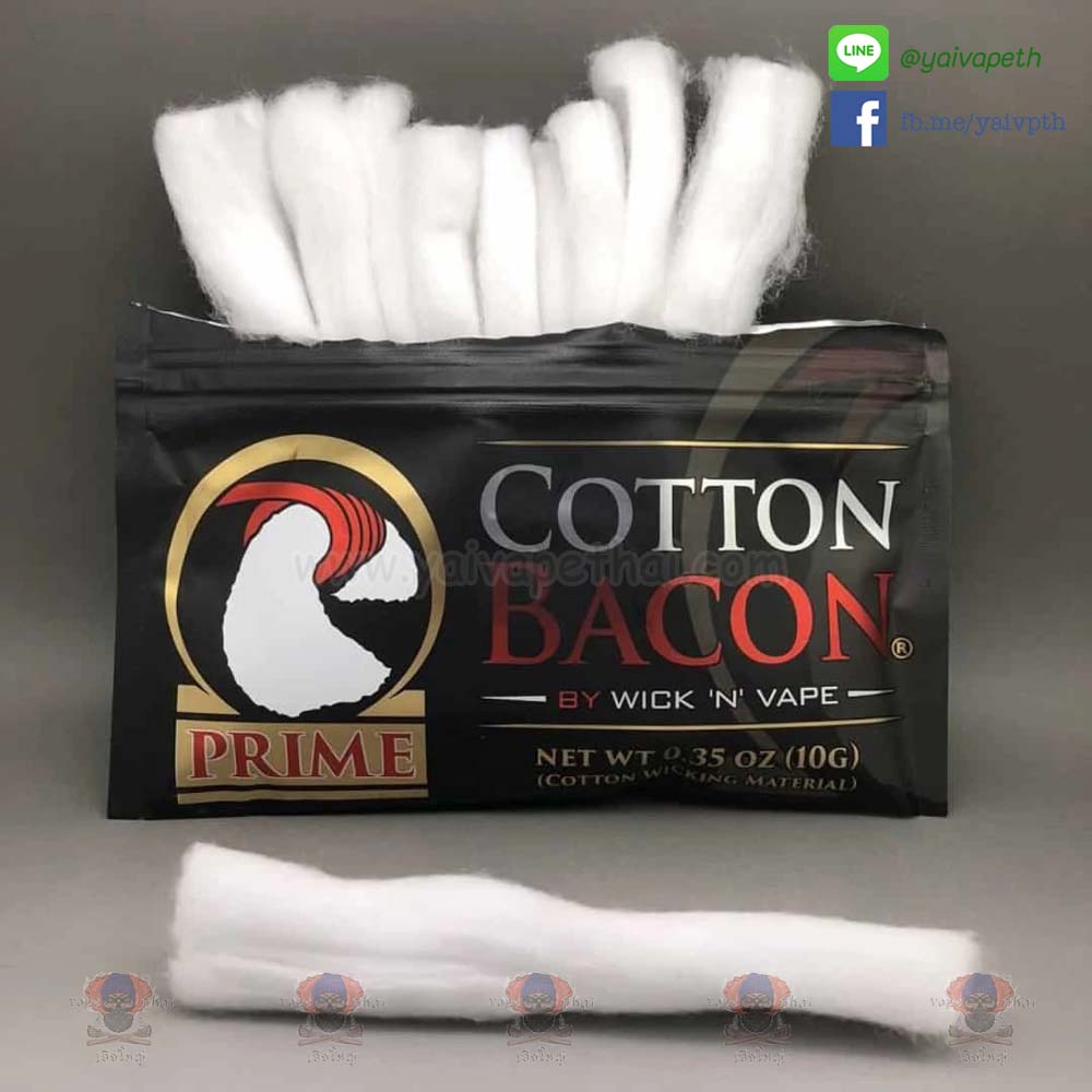 สำลี Cotton Bacon Prime (USA อเมริกา) [แท้] - YAIVAPETHAI  No.1