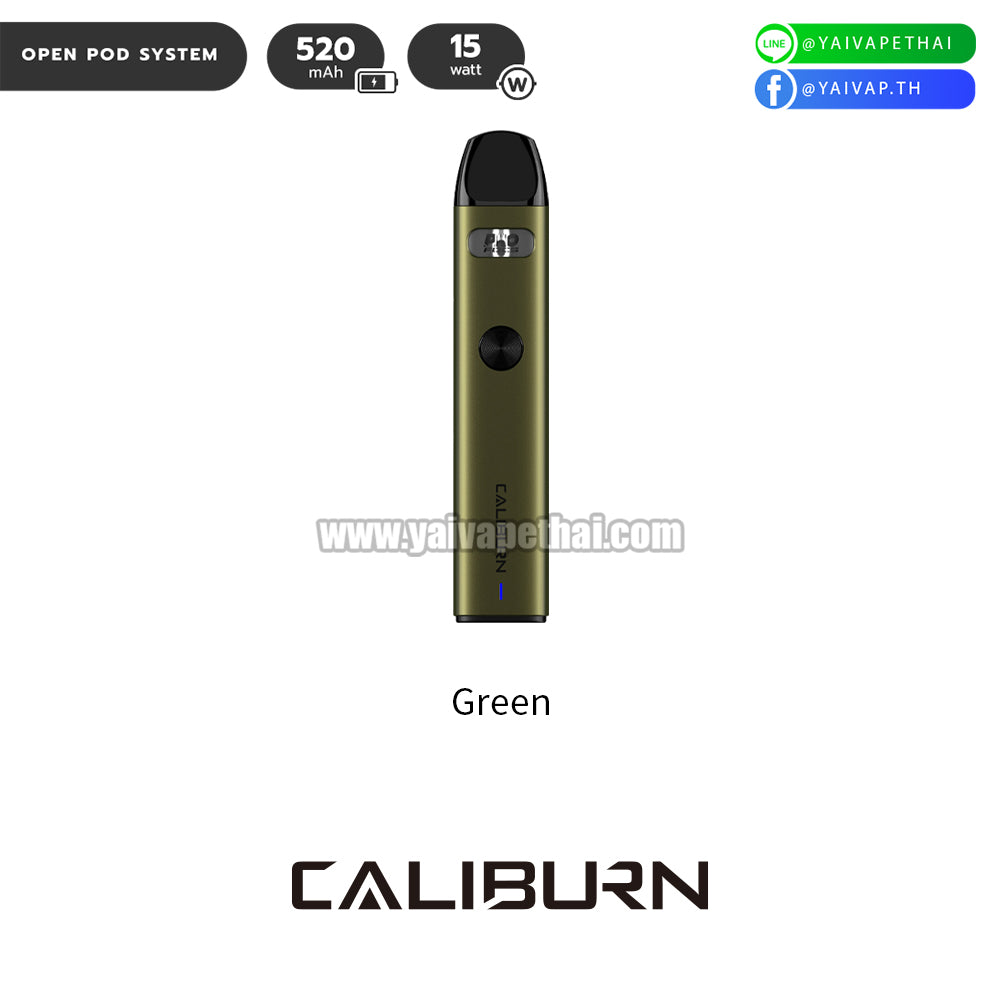 พอต บุหรี่ไฟฟ้า Uwell Caliburn A2 Pod System Kit [ แท้ ], พอต (Pod), Uwell - Yaivape บุหรี่ไฟฟ้า