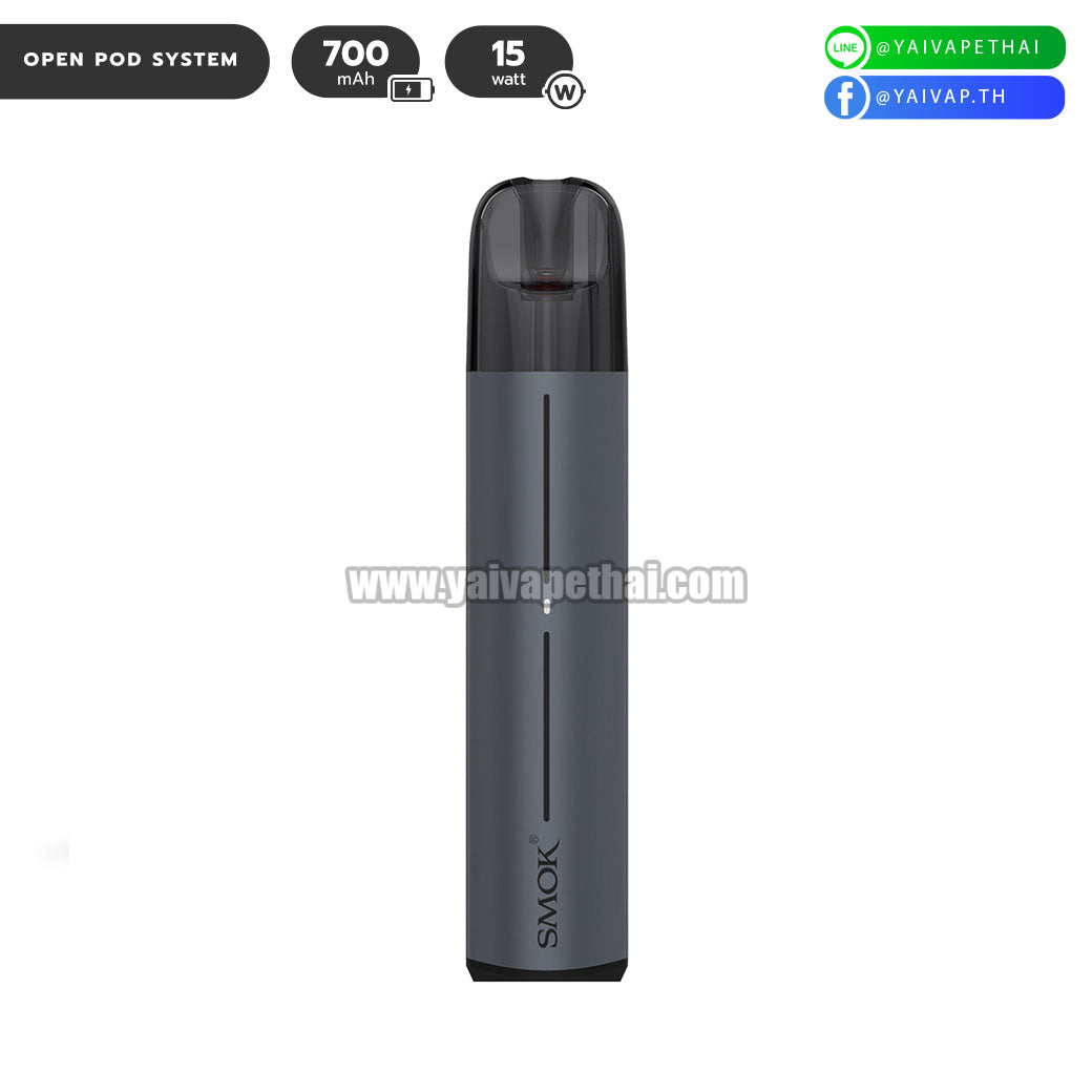 พอต บุหรี่ไฟฟ้า - SMOK Solus 2 Pod Kit 700mAh 15W [ แท้ ], พอต (Pod), SMOK - Yaivape บุหรี่ไฟฟ้า