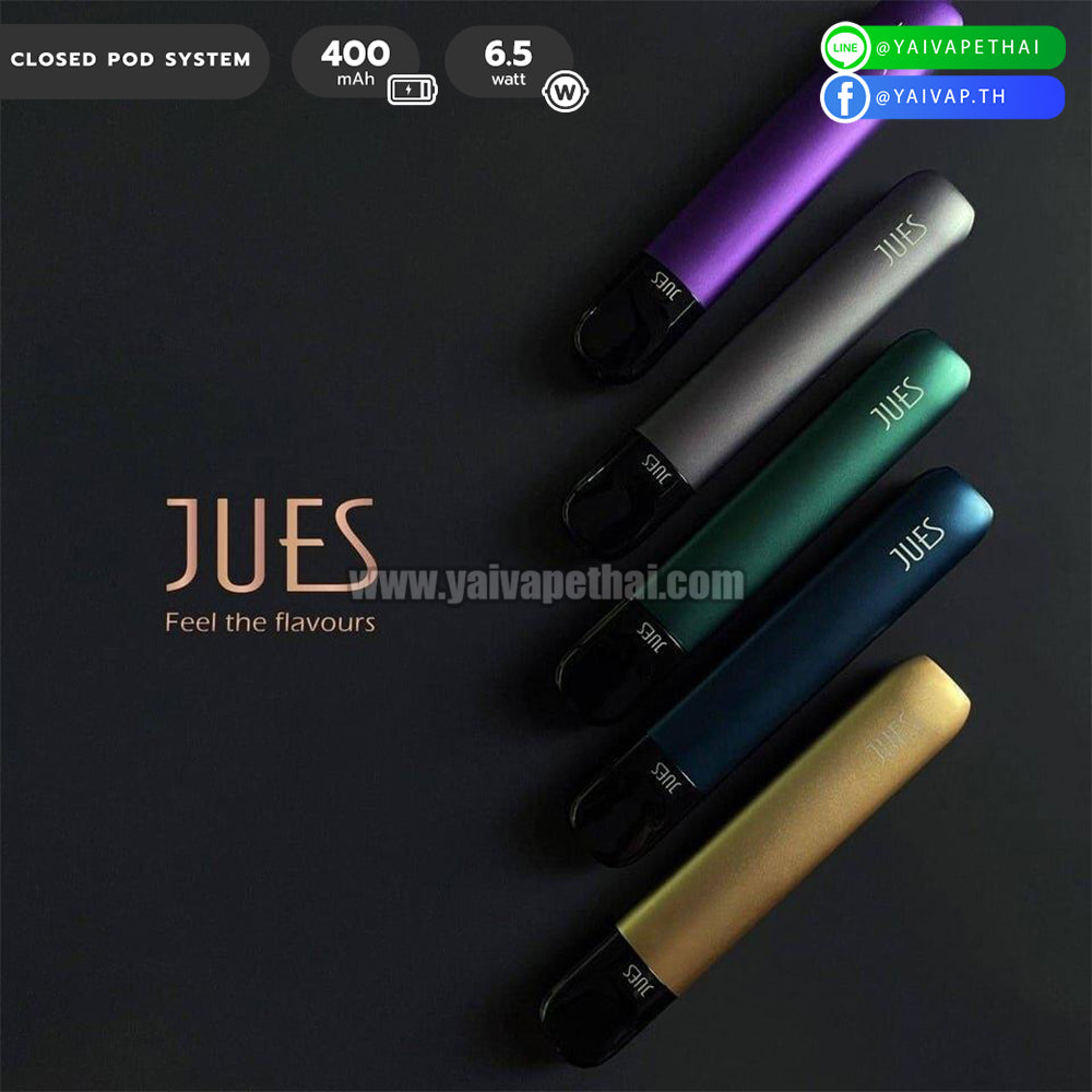 พอต บุหรี่ไฟฟ้า - Jues Devices Pod Closed System [ แท้ ], Relx and alternatives Devices (เครื่องประเภทเปลี่ยนหัวน้ำยาได้), YAIVAPETHAI No.1 - Yaivape บุหรี่ไฟฟ้า
