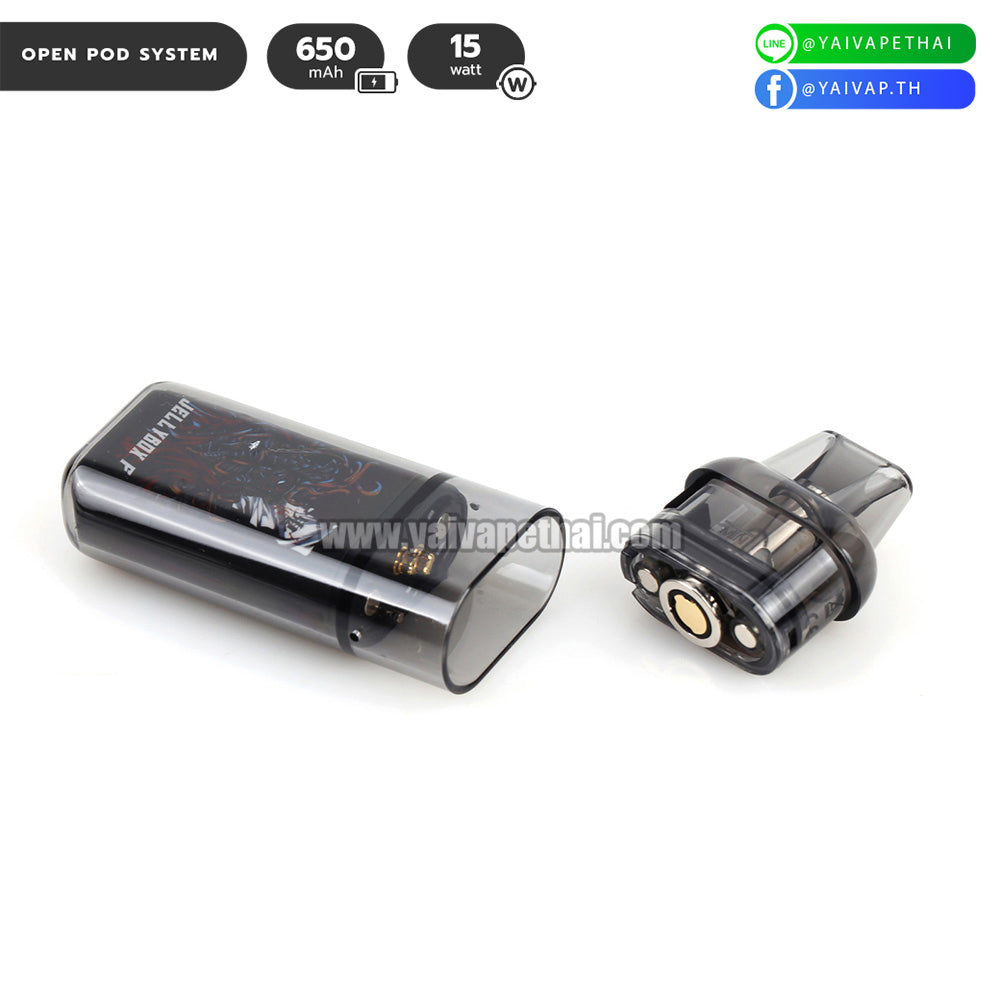 พอต บุหรี่ไฟฟ้า - Rincoe Jellybox F Pod Kit 650mAh 15W [ แท้ ], พอต (Pod), Rincoe - Yaivape บุหรี่ไฟฟ้า