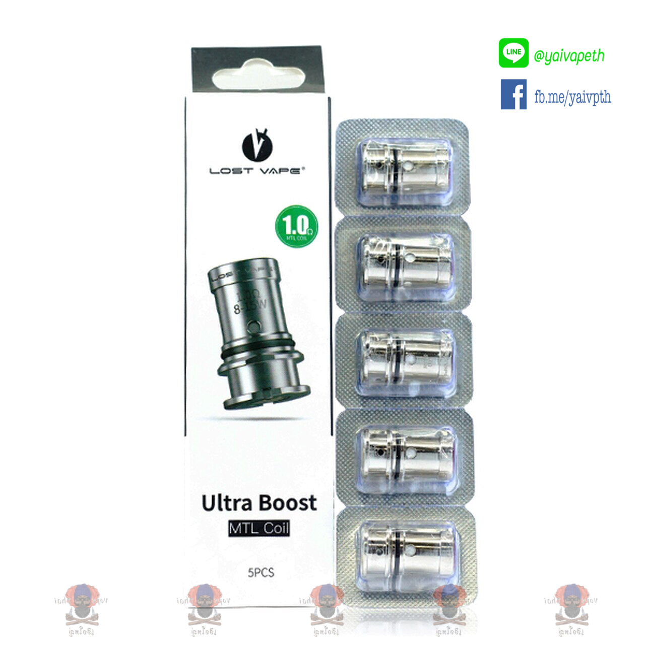 LOST VAPE ULTRA BOOST REPLACEMENT COILS ( 0.3, 0.6, 1.0 ohm) - YAIVAPETHAI  No.1