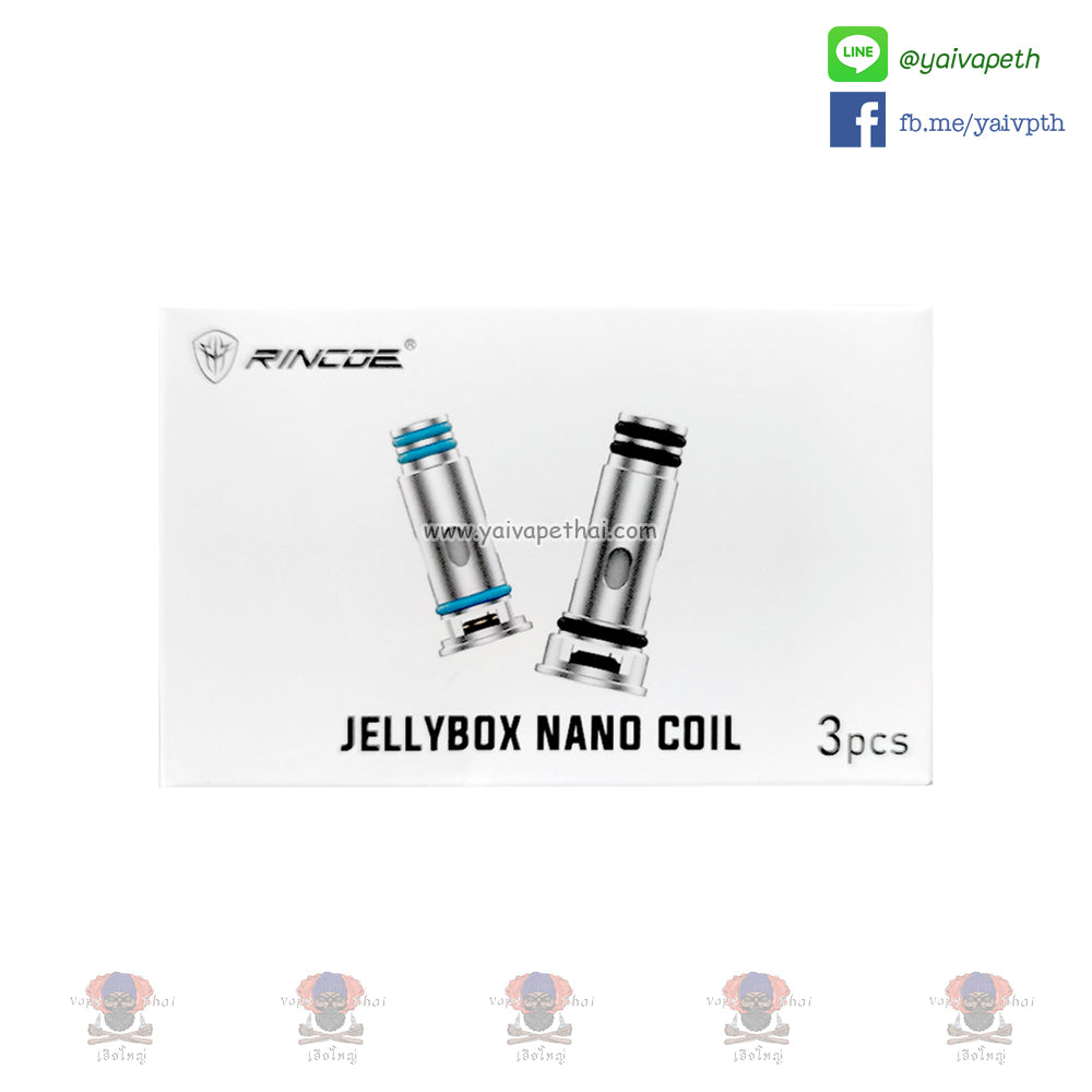 คอยล์สำเร็จ - Rincoe Jellybox Nano Coil [แท้] - YAIVAPETHAI  No.1
