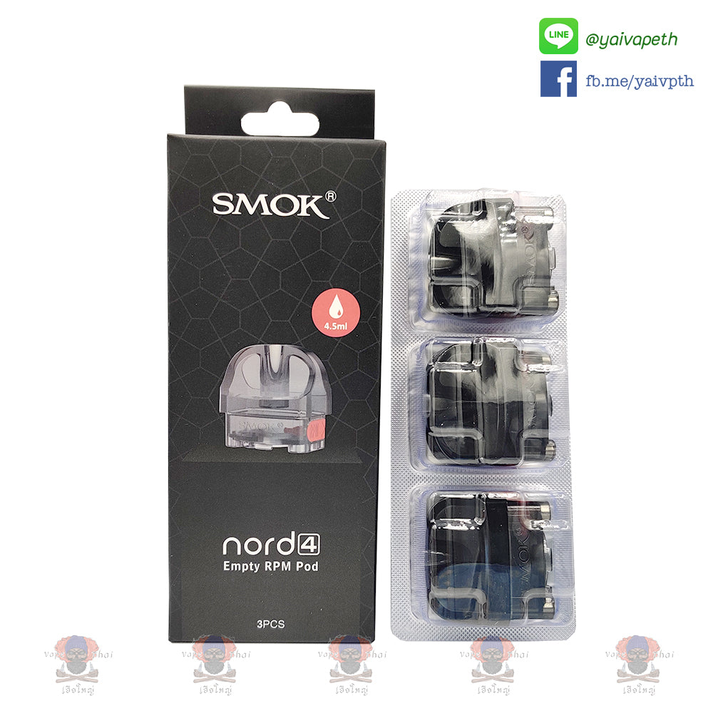 SMOK Nord 4 Empty RPM2&RPM Pod Cartridge - YAIVAPETHAI  No.1