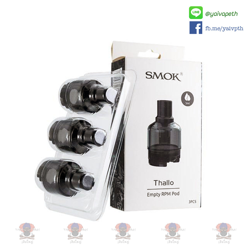 SMOK Thallo Kit/Thallo S Empty RPM Pod Cartridge / 1 ชิ้น - YAIVAPETHAI  No.1