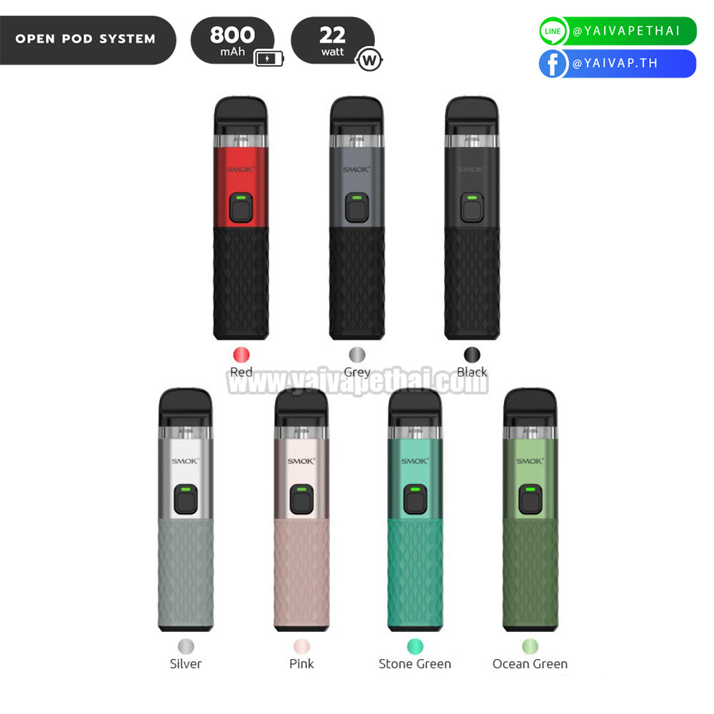 พอต บุหรี่ไฟฟ้า – SMOK Prisma Pod Kit 800mAh 22W [ แท้ ], พอต (Pod), SMOK - Yaivape บุหรี่ไฟฟ้า