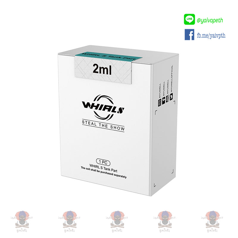 Uwell Whirl S Replacement Pod Cartridges 2ml - YAIVAPETHAI  No.1