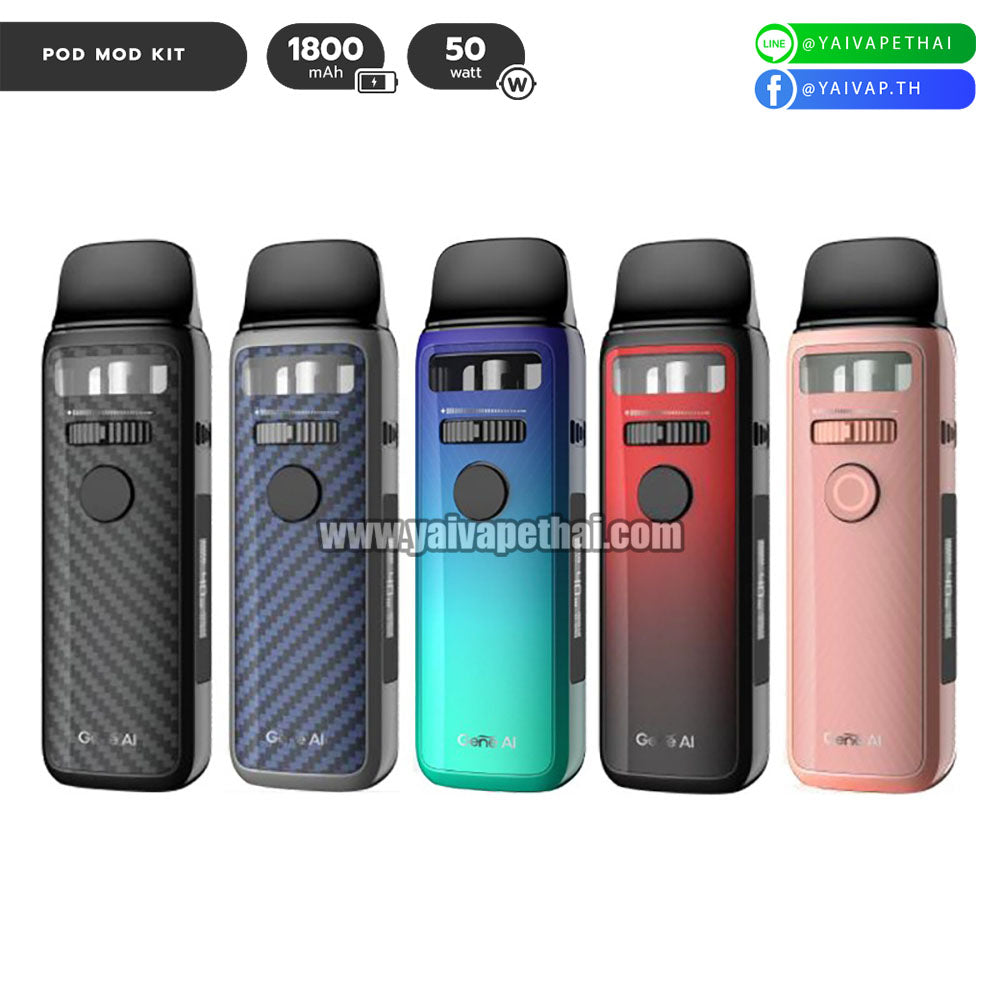 พอตมอท บุหรี่ไฟฟ้า – VOOPOO VINCI 3 Pod Mod Kit 1800mAh 50W [ แท้ ], พอต (Pod), VINCI - Yaivape บุหรี่ไฟฟ้า