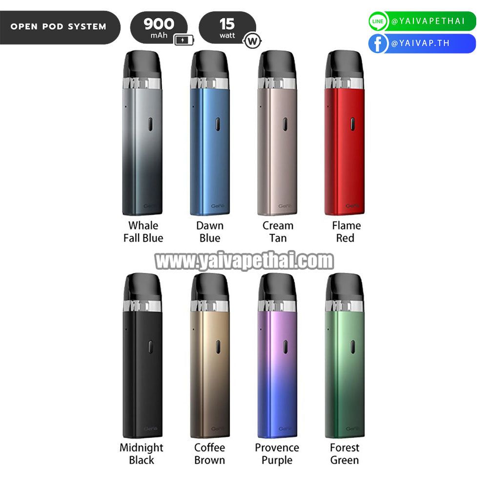 พอต บุหรี่ไฟฟ้า – VOOPOO VINCI SE Pod System Kit 900mAh 15W [ แท้ ], พอต (Pod), VOOPOO - Yaivape บุหรี่ไฟฟ้า